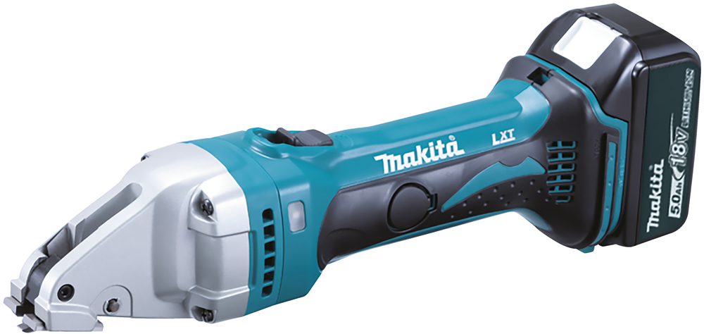 Akku-Blechschere Doppelbackenschere - Formenschnitt LXT, Makita DJS101RTJ Akku-Blechschere Doppelbackenschere - Formenschnitt LXT, Makita DJS101RTJ