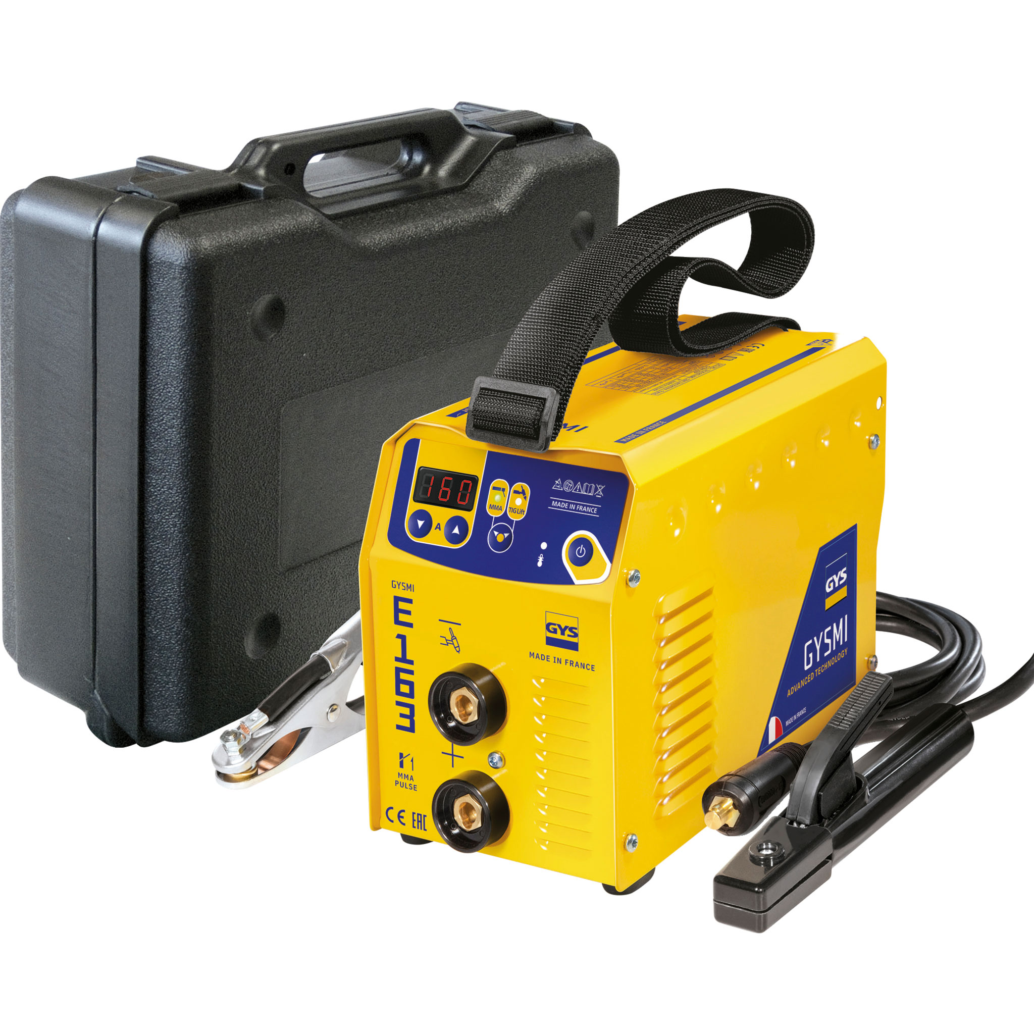 Inverter-Schweissgerät, Gysmi E163, 230V, 10 - 160 A Inverter-Schweissgerät, Gysmi E163, 230V, 10 - 160 A