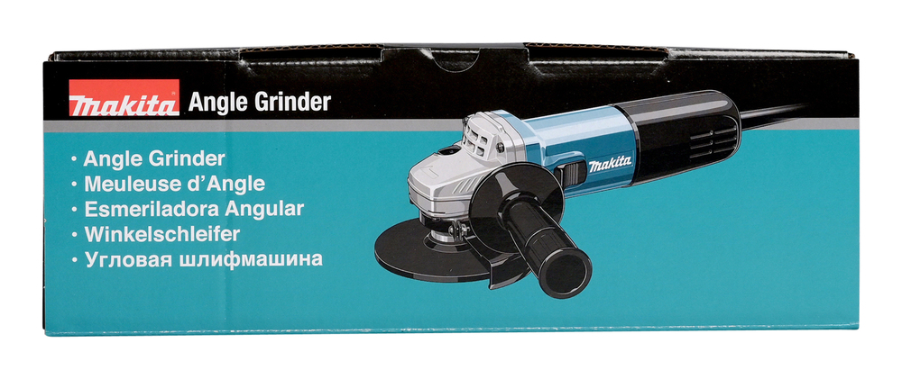 SET Winkelschleifer Ø 125 mm mit Scheiben, Makita 9558HNRGK4 SET Winkelschleifer Ø 125 mm mit Scheiben, Makita 9558HNRGK4