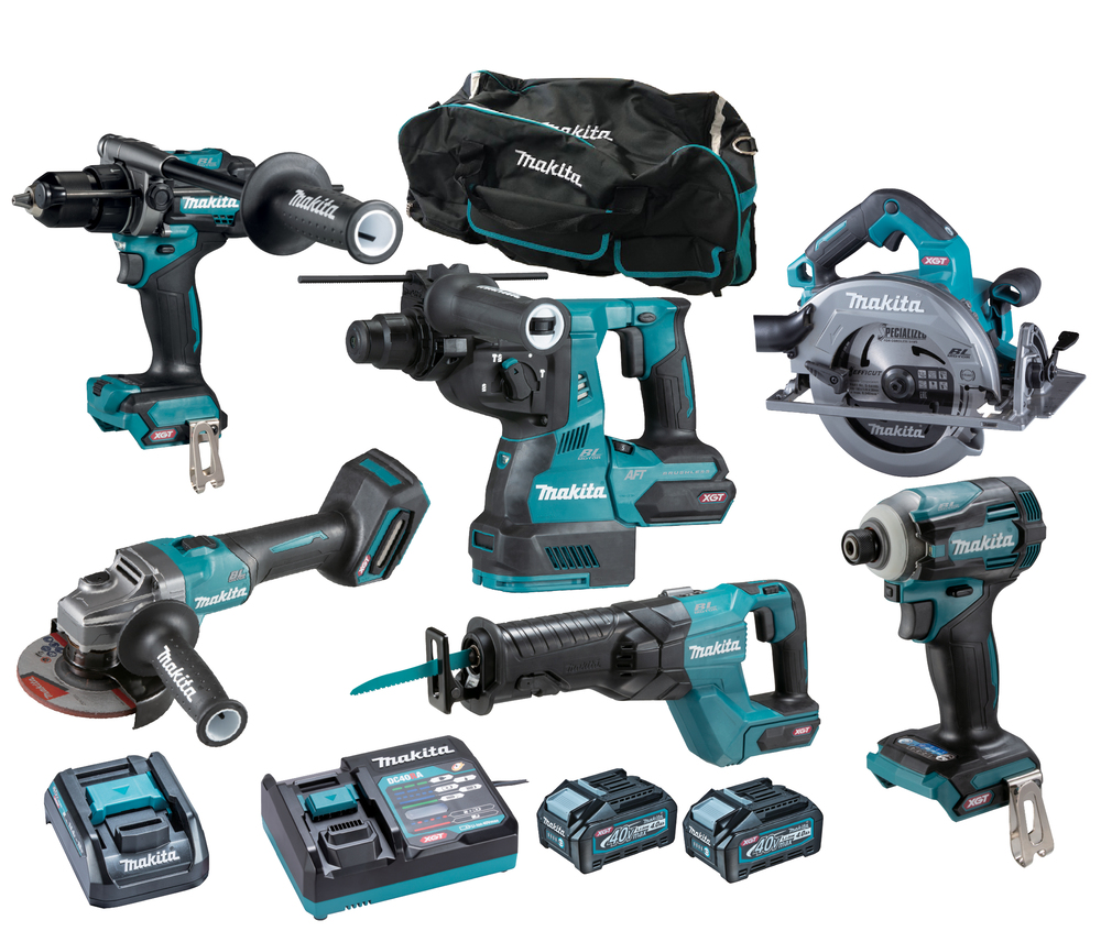 SET 6 Akku-Maschinen XGT, Makita DK0115G601 SET 6 Akku-Maschinen XGT, Makita DK0115G601
