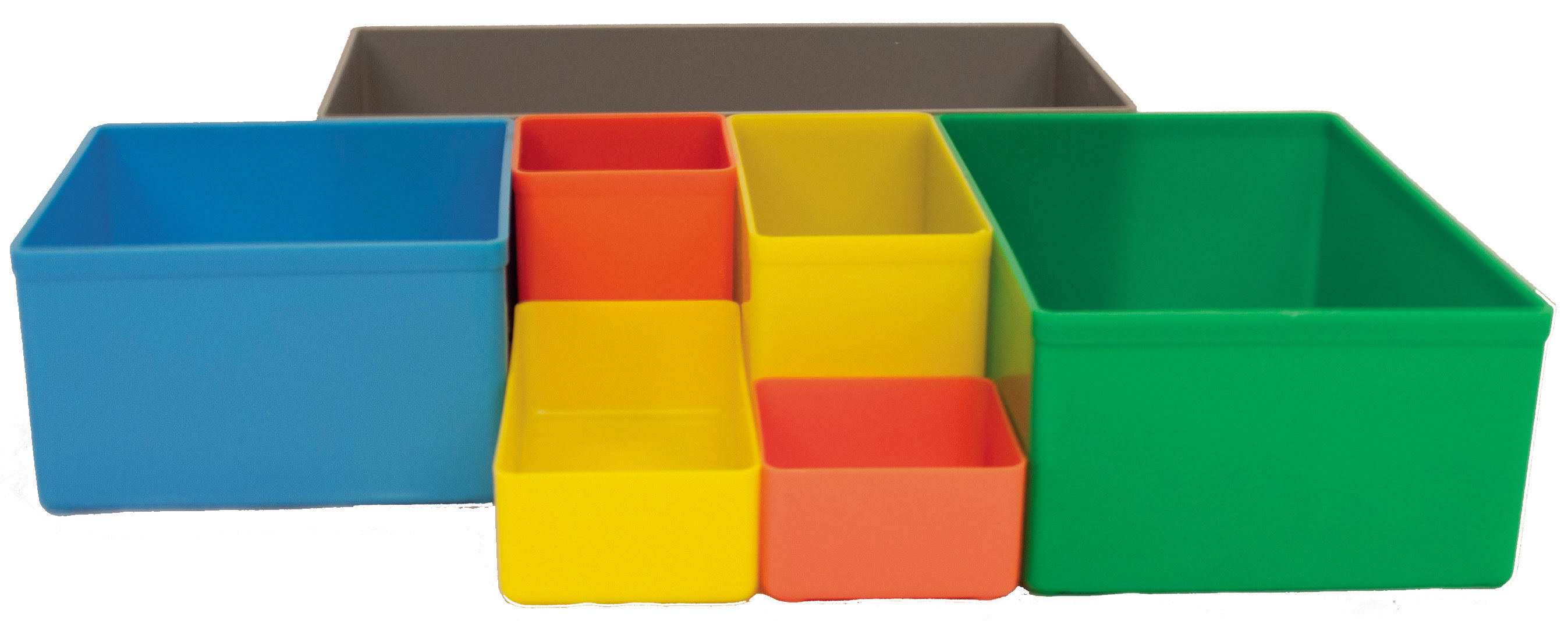 Kunststoffbox 2B5 grau, 108 x 216 x 63 mm Kunststoffbox 2B5 grau, 108 x 216 x 63 mm