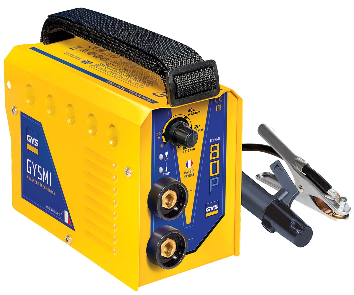 Inverter-Schweissgerät, GYSMI 80P, 230V, 10 - 80 A Inverter-Schweissgerät, GYSMI 80P, 230V, 10 - 80 A