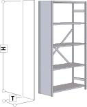 Seitenwand verzinkt 2500x800,