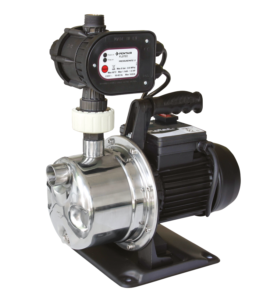 Oberflächenpumpe Autojet 1600, mit Druck- und Flusskontrolle Oberflächenpumpe Autojet 1600, mit Druck- und Flusskontrolle