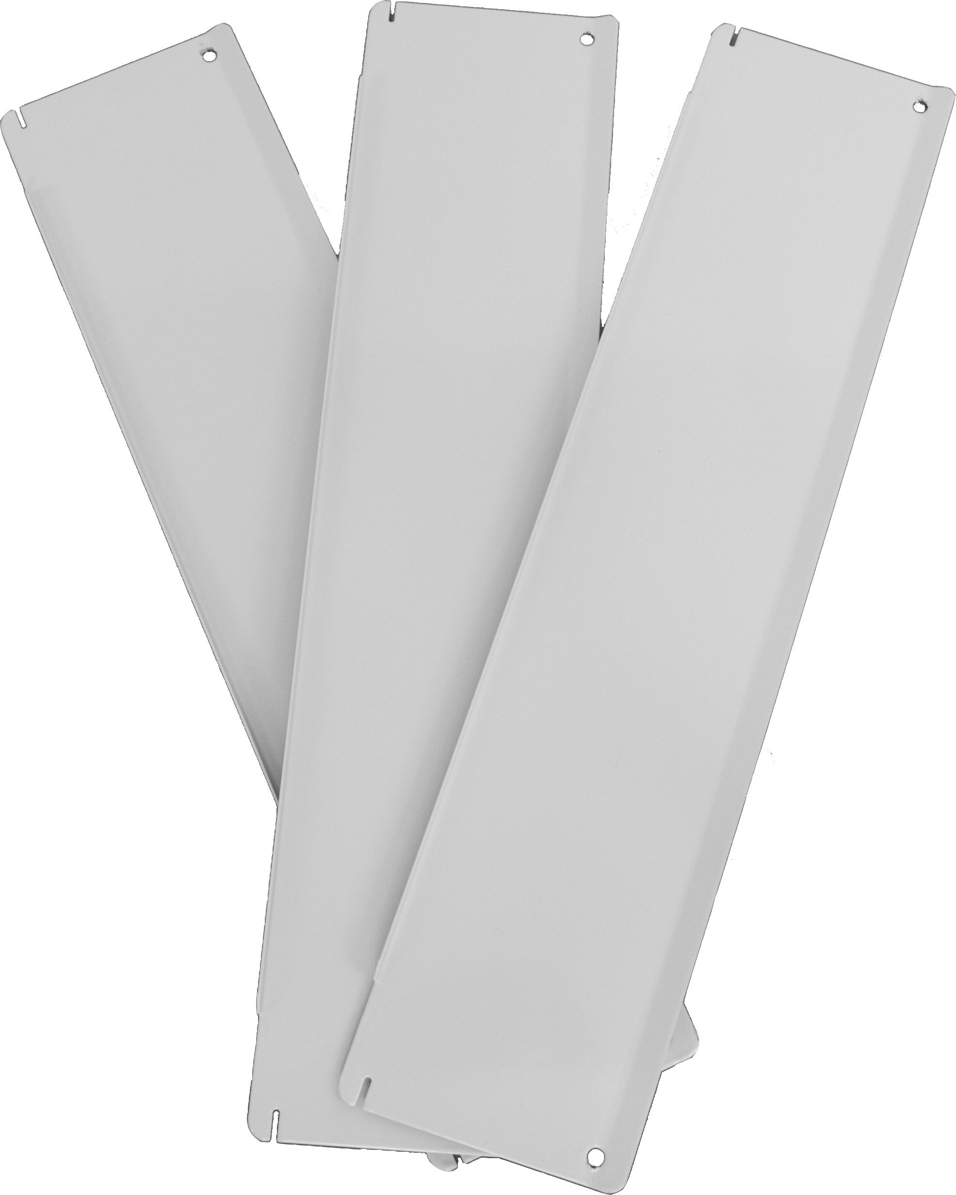 Trennblech 310 x 80 mm gerade, für Muldenregale und Aufsatzwannen Trennblech 310 x 80 mm gerade, für Muldenregale und Aufsatzwannen