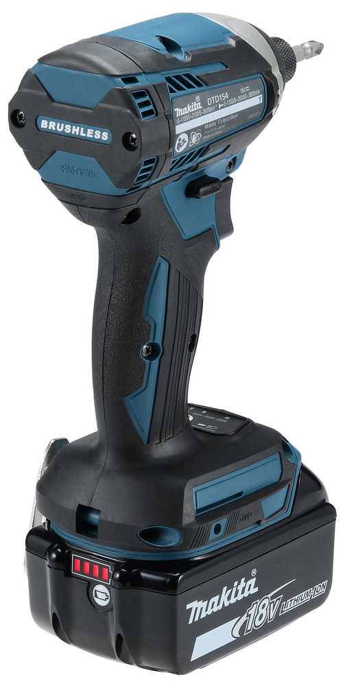 Akku-Schlagschrauber LXT, Makita DTD154RTJ Akku-Schlagschrauber LXT, Makita DTD154RTJ