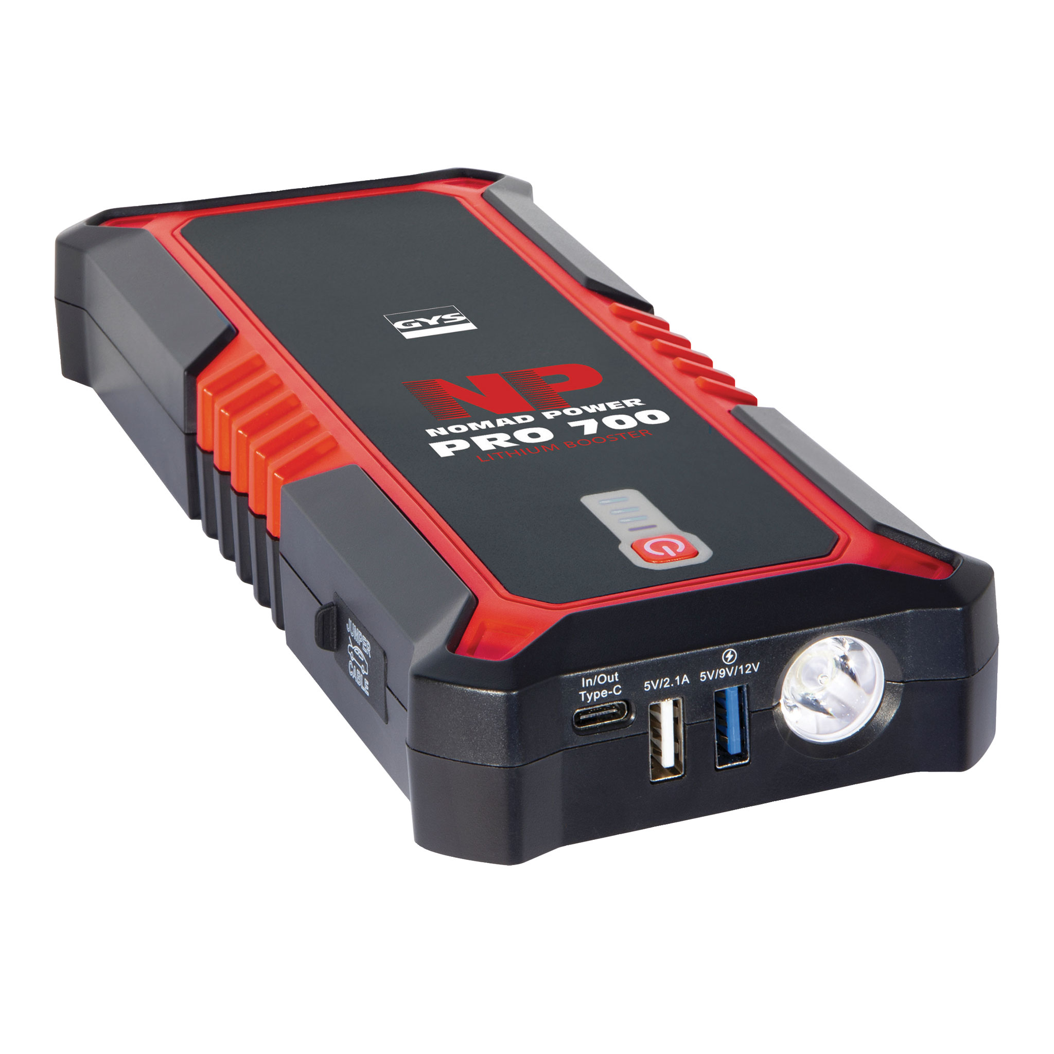 Startgerät Booster 12 V, NOMAD POWER PRO 700, 12 V, 600 A Startgerät Booster 12 V, NOMAD POWER PRO 700, 12 V, 600 A
