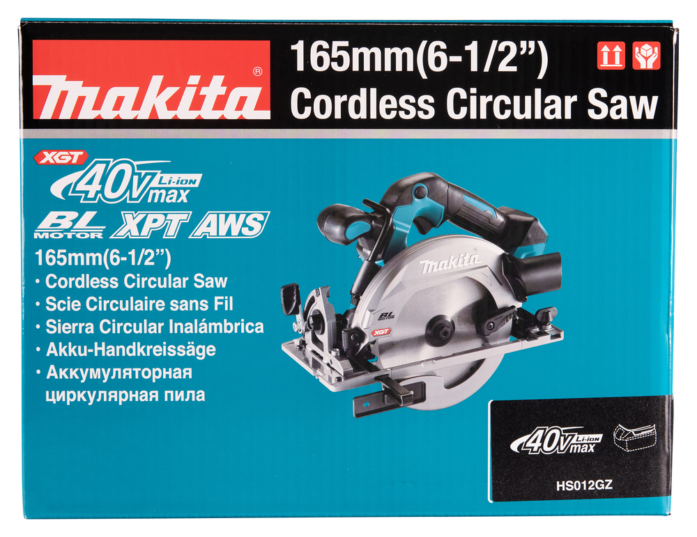 Akku-Handkreissäge XGT, Makita HS012GZ Akku-Handkreissäge XGT, Makita HS012GZ