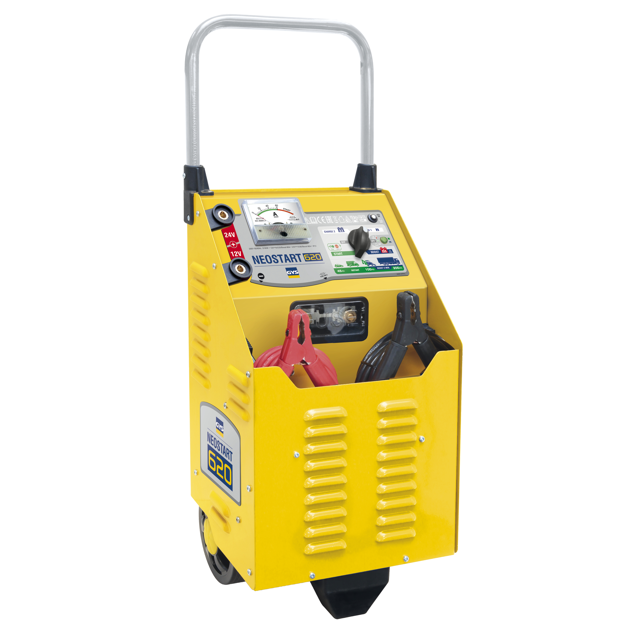 Batterie-Lade- und Startgerät, NEOSTART 620, 230 V, 20 - 1350 Ah Batterie-Lade- und Startgerät, NEOSTART 620, 230 V, 20 - 1350 Ah