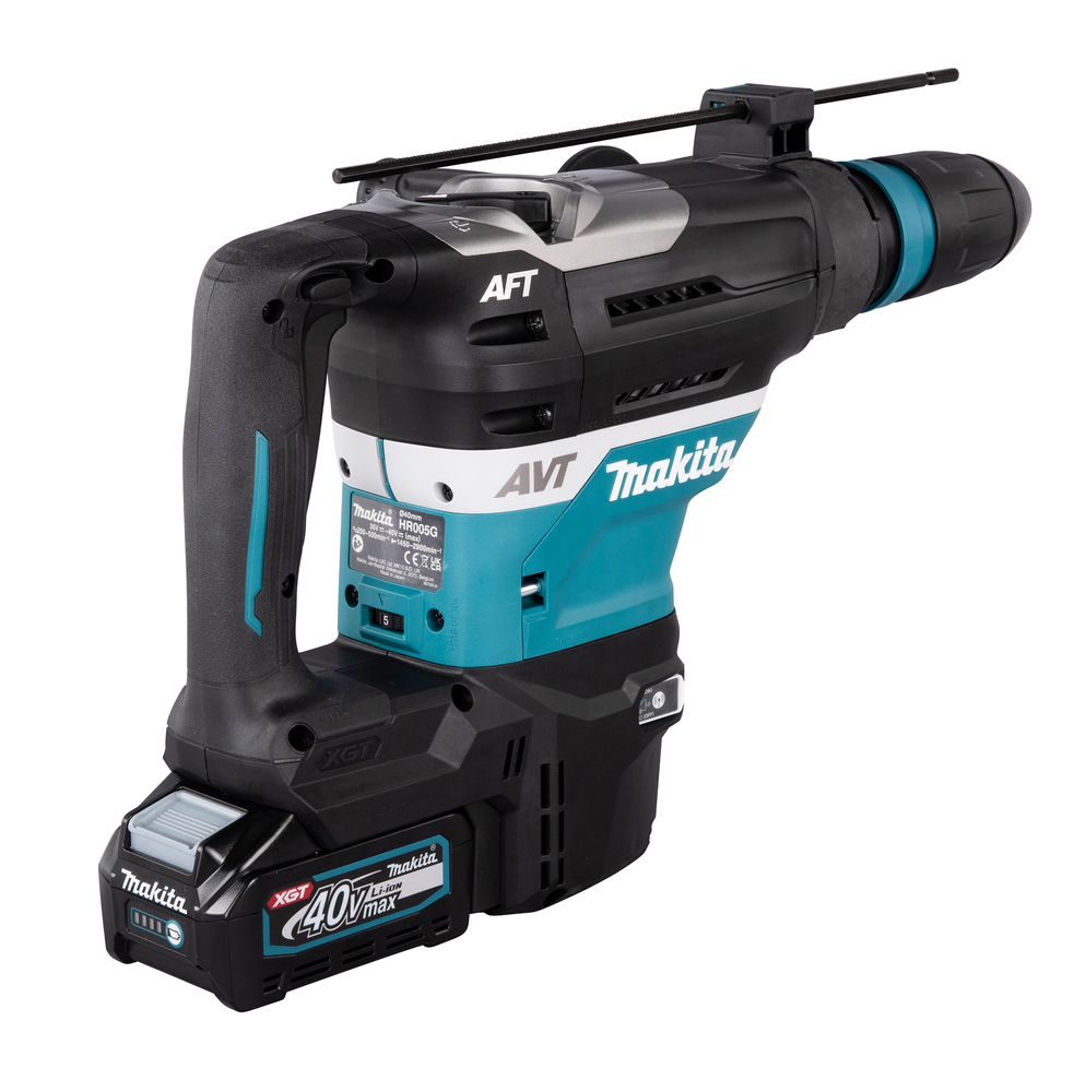 Akku Bohr- und Spitzhammer XGT, Makita HR005GM202 Akku Bohr- und Spitzhammer XGT, Makita HR005GM202