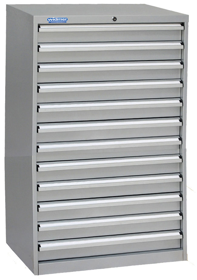 Schubladenschrank 1000x723x653 mm, mit 12 Schubladen, je 100 kg Tragkraft Schubladenschrank 1000x723x653 mm, mit 12 Schubladen, je 100 kg Tragkraft