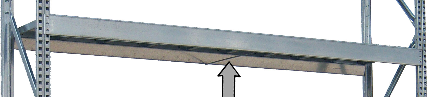 Distanzhalter WS 800 mm, Profil 50/70, für Weitspann-Regal Distanzhalter WS 800 mm, Profil 50/70, für Weitspann-Regal