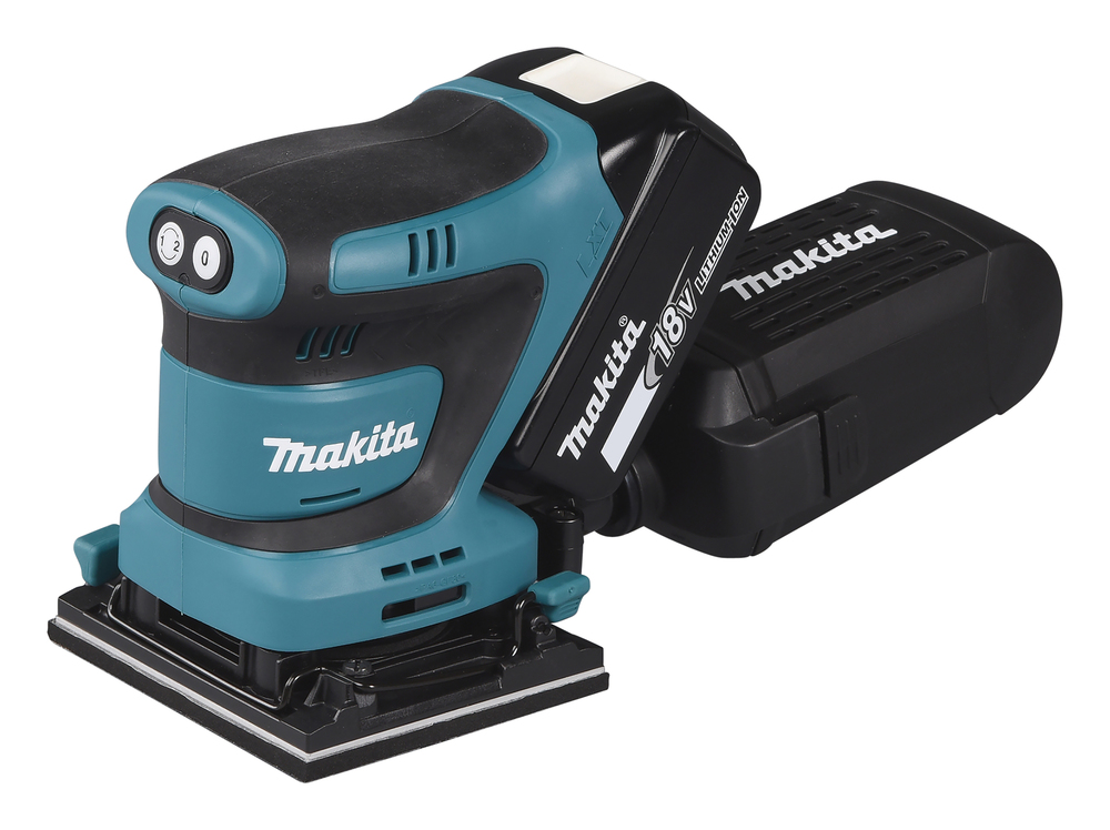 Akku-Schwingschleifer LXT, Makita DBO480RTJ Akku-Schwingschleifer LXT, Makita DBO480RTJ