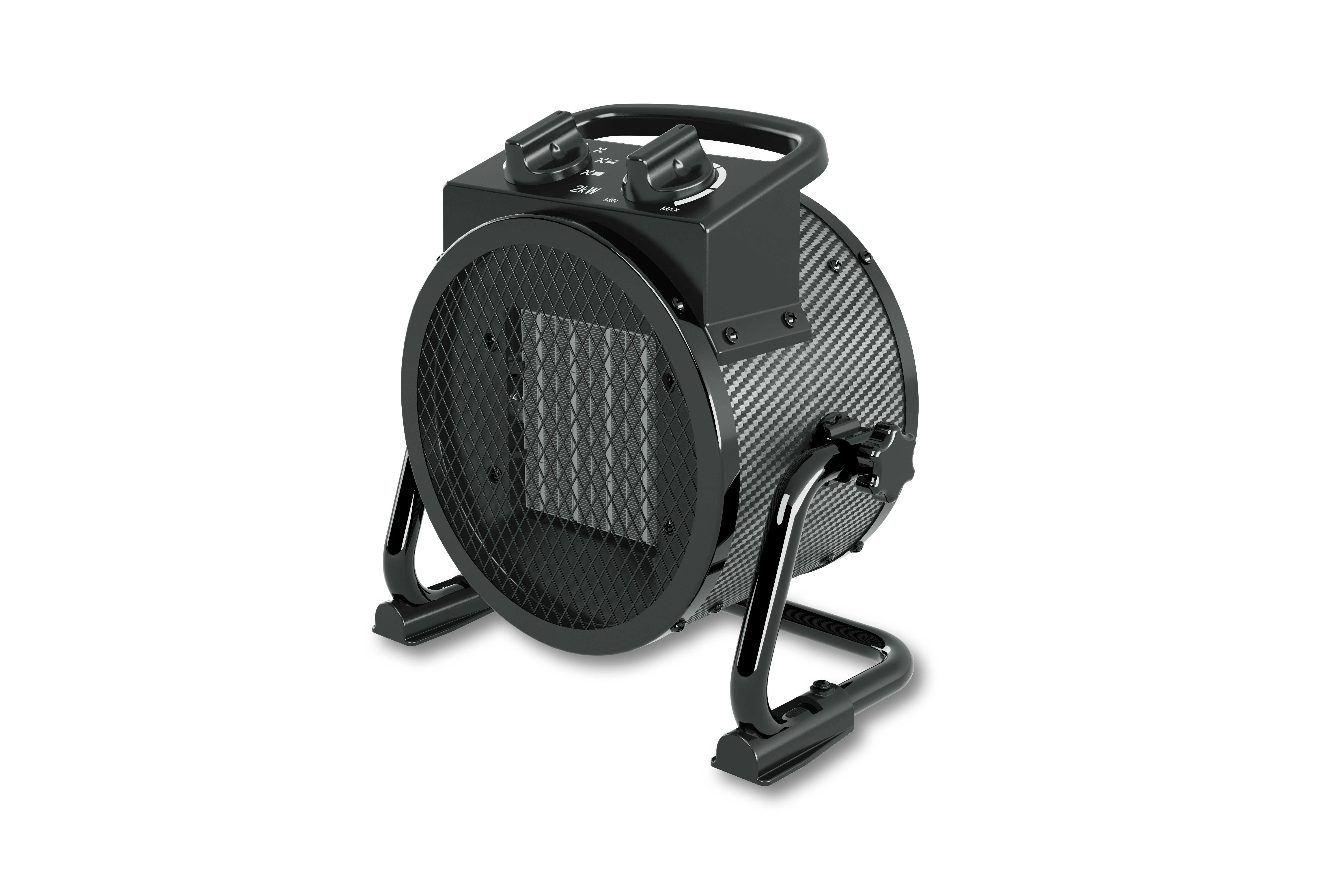 Rockair Keramikheizer Carbon 2000, Thermostatgesteuerter Ventilator Rockair Keramikheizer Carbon 2000, Thermostatgesteuerter Ventilator
