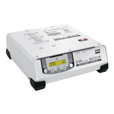 Batterie-Ladegerät GYSFLASH 100.12 HF, 12 V, 100 A, Kabel 2.5 m Batterie-Ladegerät GYSFLASH 100.12 HF, 12 V, 100 A, Kabel 2.5 m