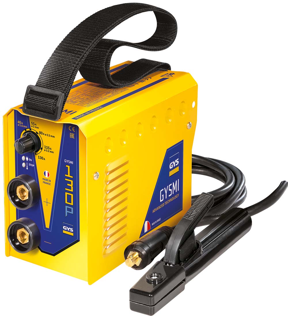 Inverter-Schweissgerät, GYSMI 130P, 230V, 10 - 130 A Inverter-Schweissgerät, GYSMI 130P, 230V, 10 - 130 A