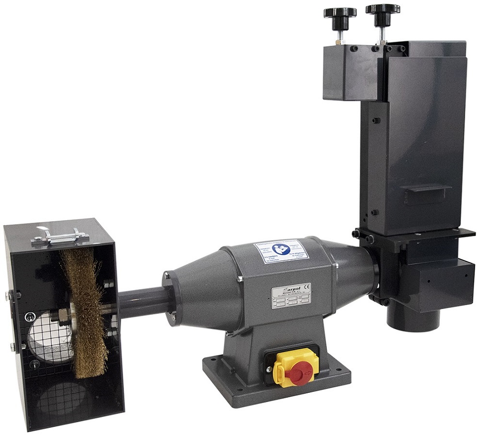 Bandschleifmaschine m. Bürste Marpol 205, ohne Sockel Bandschleifmaschine m. Bürste Marpol 205, ohne Sockel