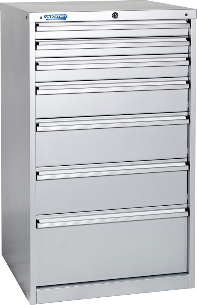 Schubladenschrank 1200x723x653 mm, mit 7 Schubladen, je 100 kg Tragkraft Schubladenschrank 1200x723x653 mm, mit 7 Schubladen, je 100 kg Tragkraft