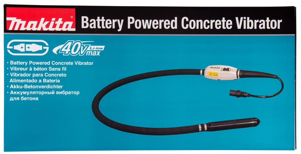 Akku-Betonverdichter 36V mit Verbindungsstecker, Makita VR004CZ Akku-Betonverdichter 36V mit Verbindungsstecker, Makita VR004CZ