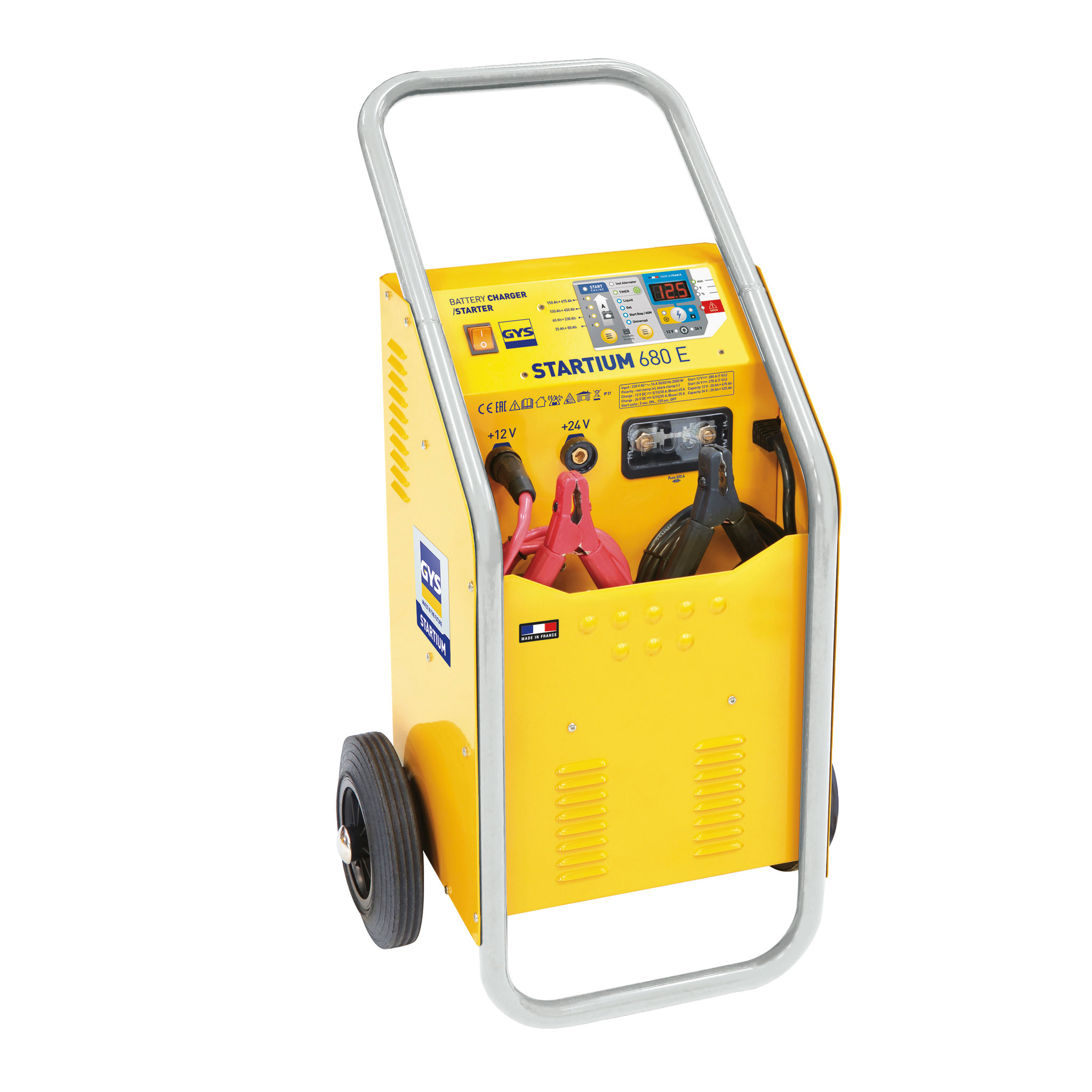 Batterie-Lade- und Startgerät, STARTIUM 680E, 12 / 24 V, 20 - 675 Ah Batterie-Lade- und Startgerät, STARTIUM 680E, 12 / 24 V, 20 - 675 Ah