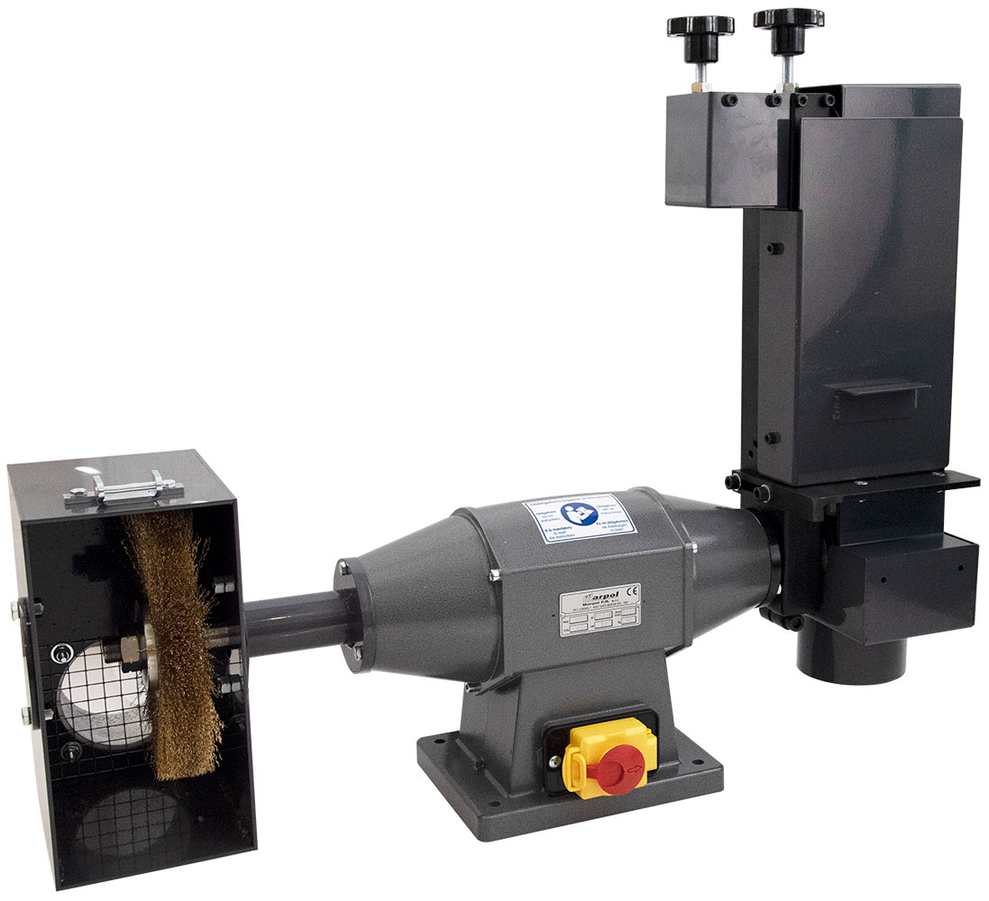 Bandschleifmaschine m. Bürste Marpol 205, ohne Sockel Bandschleifmaschine m. Bürste Marpol 205, ohne Sockel