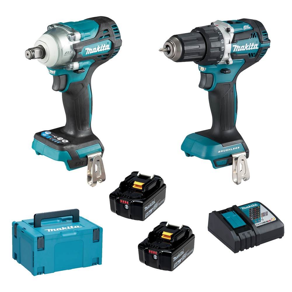 SET Bohrschrauber + Schlagschrauber LXT, Makita DLX2410TJ SET Bohrschrauber + Schlagschrauber LXT, Makita DLX2410TJ