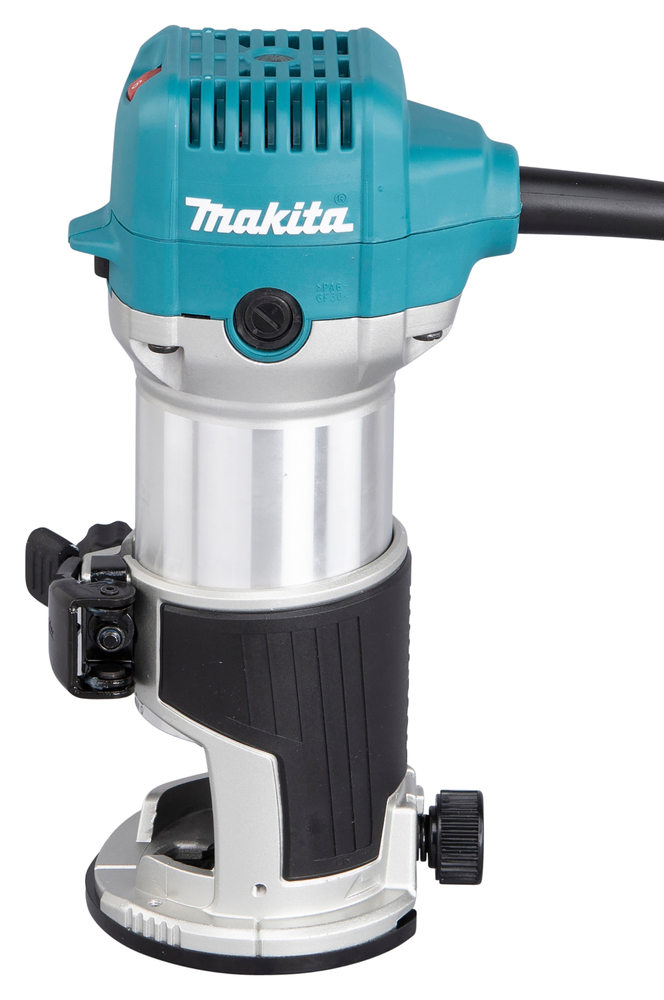 SET Elektrische Einhandfräse / Kantenfräse , 710 W, Makita RT0702CX2J SET Elektrische Einhandfräse / Kantenfräse , 710 W, Makita RT0702CX2J