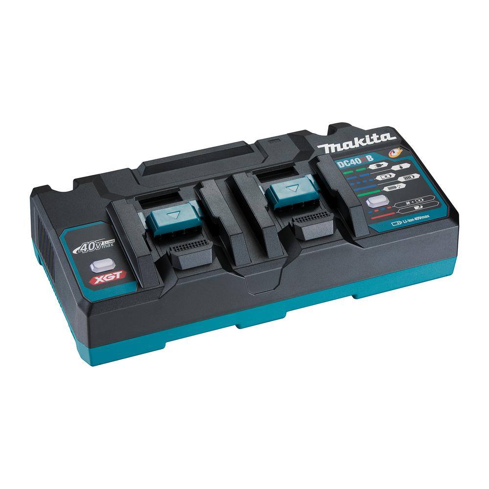Doppel-Schnellladegerät XGT DC40RB, Makita 191N08-0 Doppel-Schnellladegerät XGT DC40RB, Makita 191N08-0